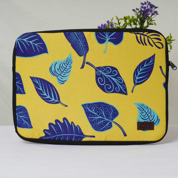 Blue Leaf's Printed Laptop Sleeve/Cover 14 inch
